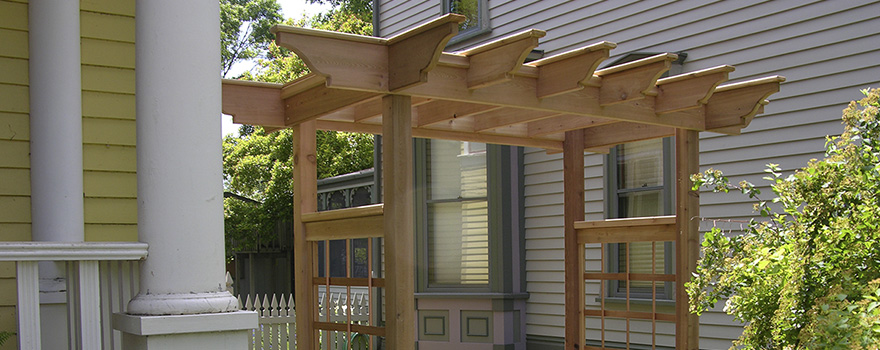 pergolas and trellises